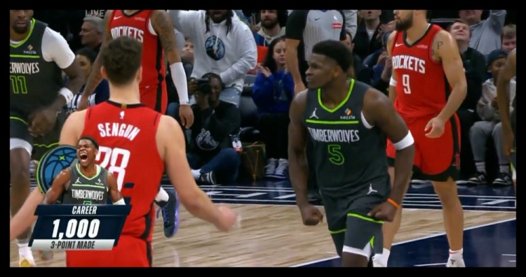  23歲186天！愛德華茲成NBA歷史上最年輕投進1000記三分球員