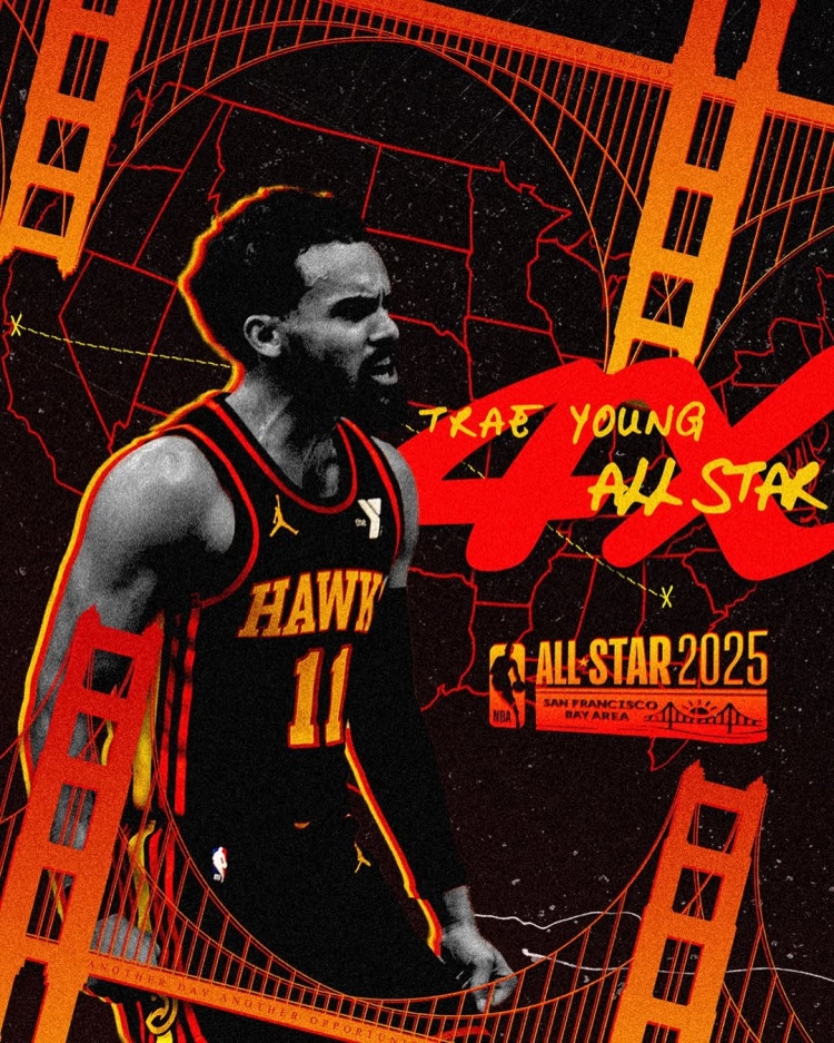  遞補入選全明星陣容！特雷-楊：生活中有些事比自己重要 4次啦