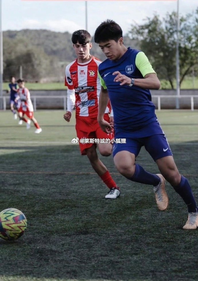  效力巴達洛納U16的中國球員汪修昊，入選西班牙加泰羅尼亞大區隊
