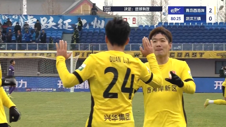  鎖定勝局！高迪頭球中柱段劉愚補射得手，西海岸2-0擴大優勢