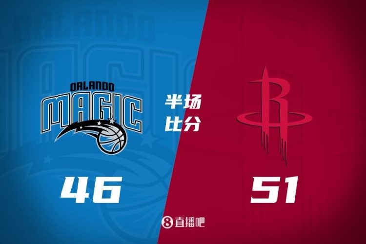  半場戰報：火箭領先魔術5分 格林12分5板 亞當斯兩雙 班凱羅15分