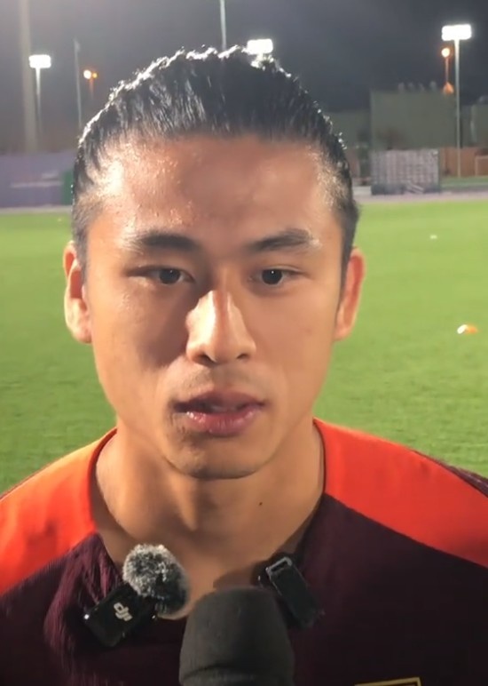  張玉寧：自己傷勢已經問題不大，贏過球了就有獲勝的經驗和底氣