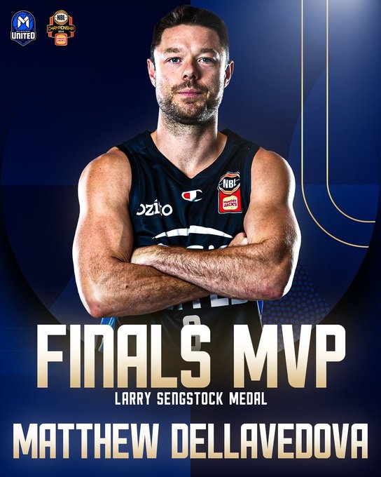  敗方MVP！NBL總決賽落下大幕 前騎士后衛德拉維多瓦斬獲總決賽MVP